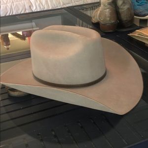 Resistol light brown cowboy hat 7 1/4